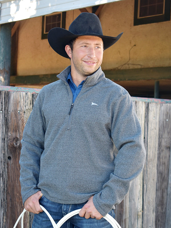 Portola Textured - Quarter Zip Fleece