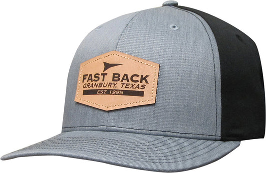 Cap #03RCZ - Heather Grey / Black