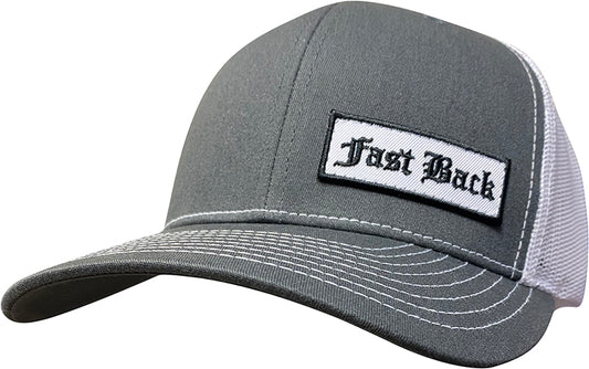 Cap #03RER - Charcoal / White / Patch