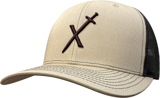 Cap #03RFK - Khaki / Chocolate Excalibur