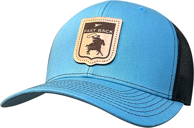 #03RGC - Blue / Black with Leather Patch