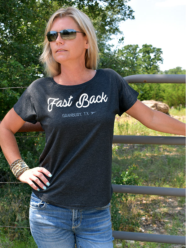 Ladies Tri-Blend - Vintage Black