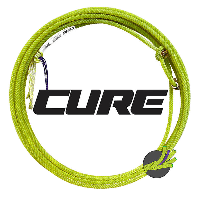 CACTUS The Future FUTUREHL0S Heel Rope, 37 ft L, Soft Rope, Bright