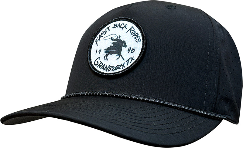 #03RGR - Black w/Black Rope – Fast Back Ropes