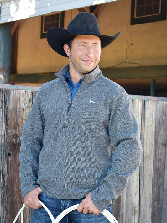 Portola Textured - Quarter Zip Fleece