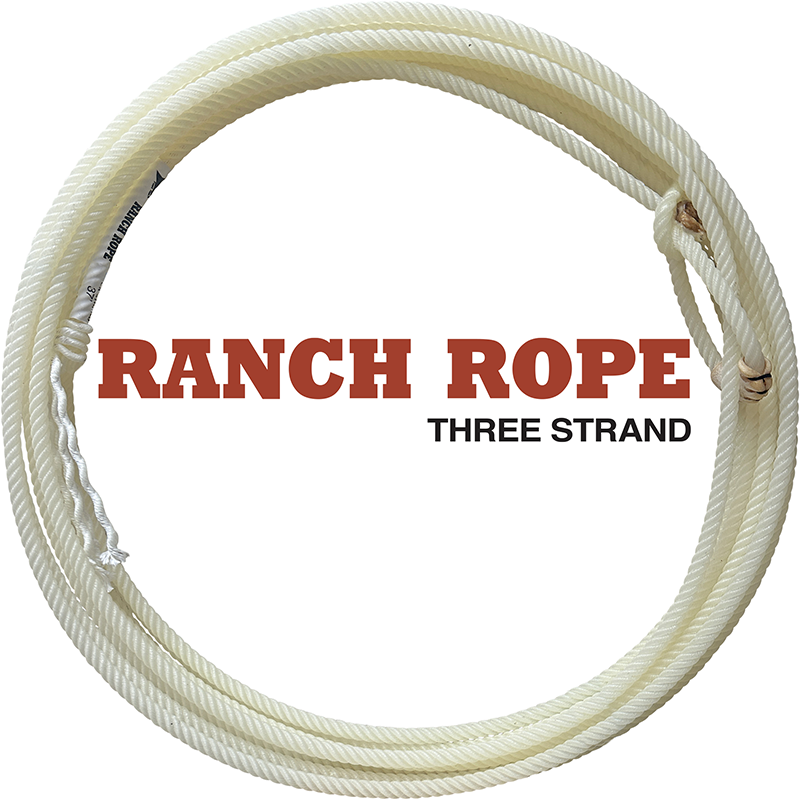 Ranch Rope 3-Strand – Fast Back Ropes