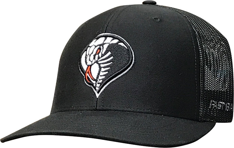 Cap #03RDD - Black with 3D Cobra Logo