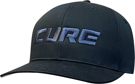 Cap #03RFT - Black with CURE Logo