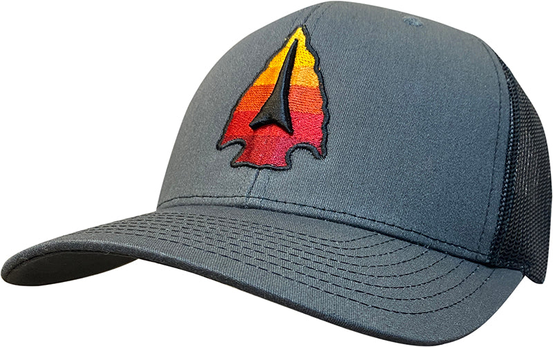 Fastback Ropes Hats #03RGB - Charcoal / Black – Fast Back Ropes