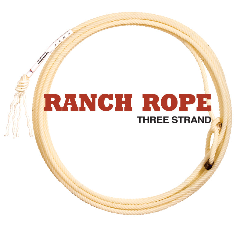 Ranch Rope 3-Strand – Fast Back Ropes