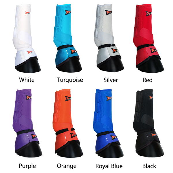 Bell boots on hind feet on sale