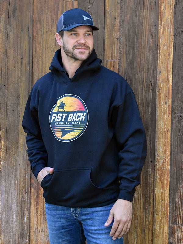 Fast Back Sunset Hoodie
