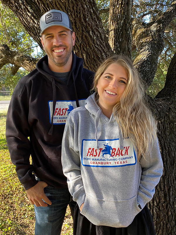 Hoodie - with Retro Logo – Fast Back Ropes