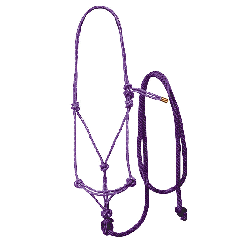 Rope Halter with Lead – Fast Back Ropes